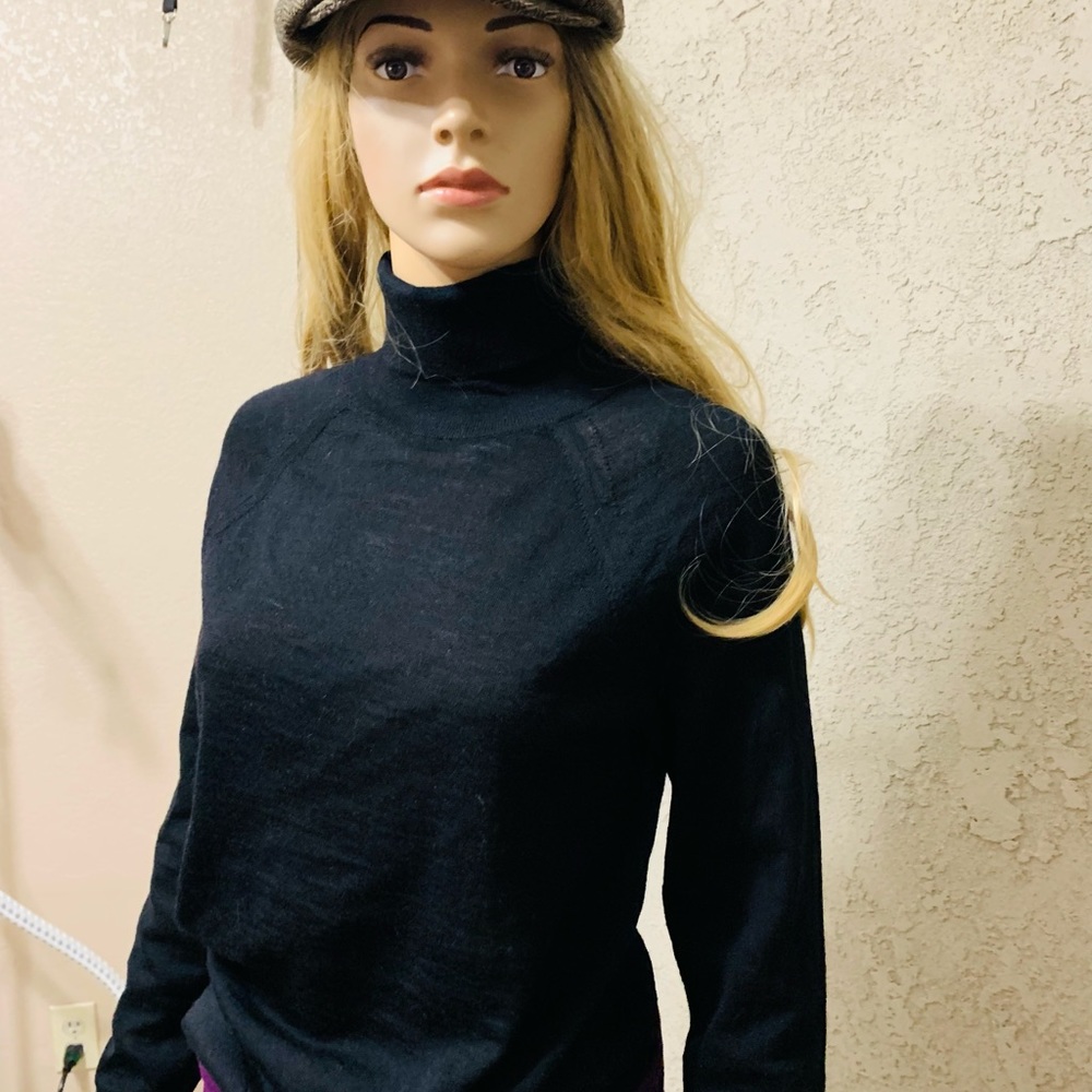 NWT Classic Merino Wool Turtleneck Sweater / 100% MERINO WOOL - Picture 8 of 16